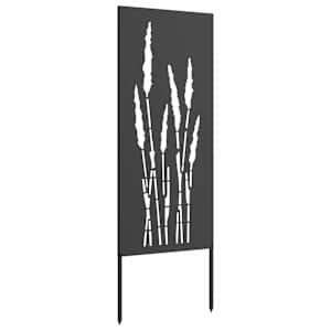 Soukromí na zahradě Černá 50 x 140 cm Studeně válcovaná ocel - obrázek 4