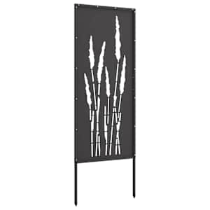 Soukromí na zahradě Černá 50 x 140 cm Studeně válcovaná ocel - obrázek 5