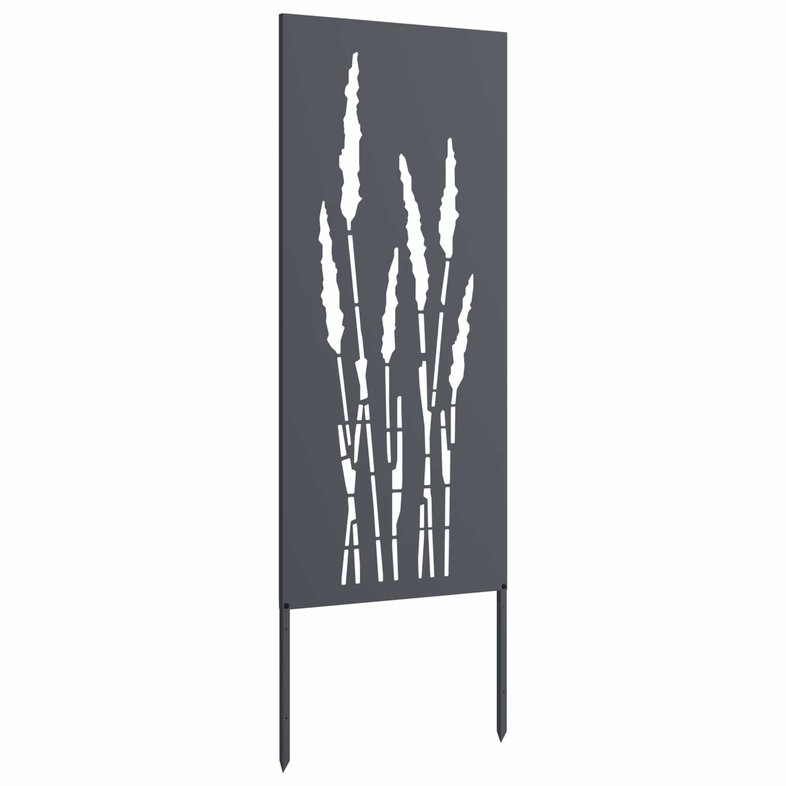 Tuin Privacy Screen Antraciet 50 x 140 cm Koudgewalst staal image 4