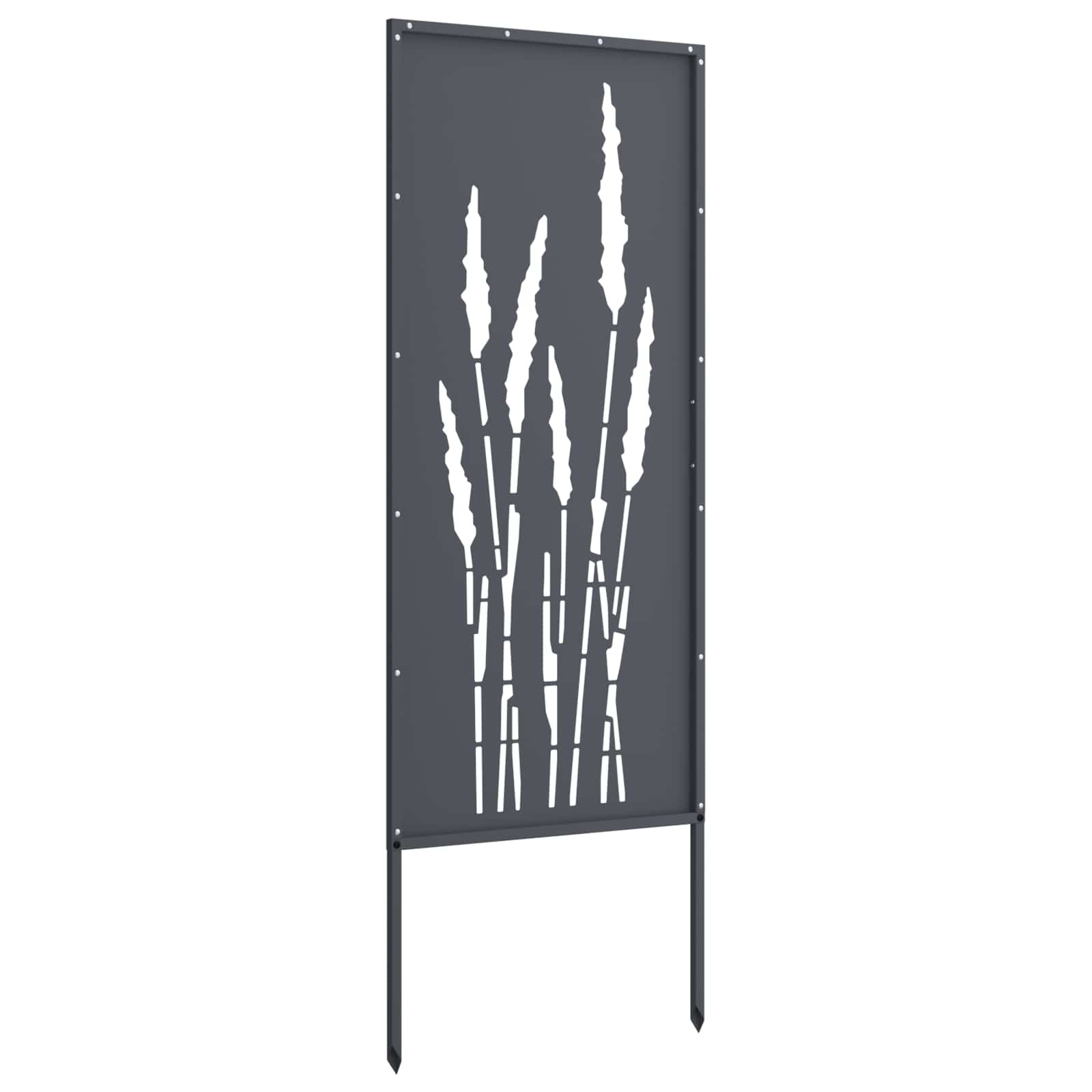 Tuin Privacy Screen Antraciet 50 x 140 cm Koudgewalst staal image 5