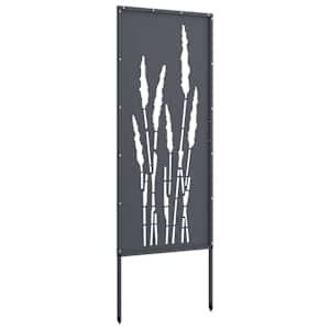 Soukromí na zahradě Antracit 50 x 140 cm Studeně válcovaná ocel - obrázek 5