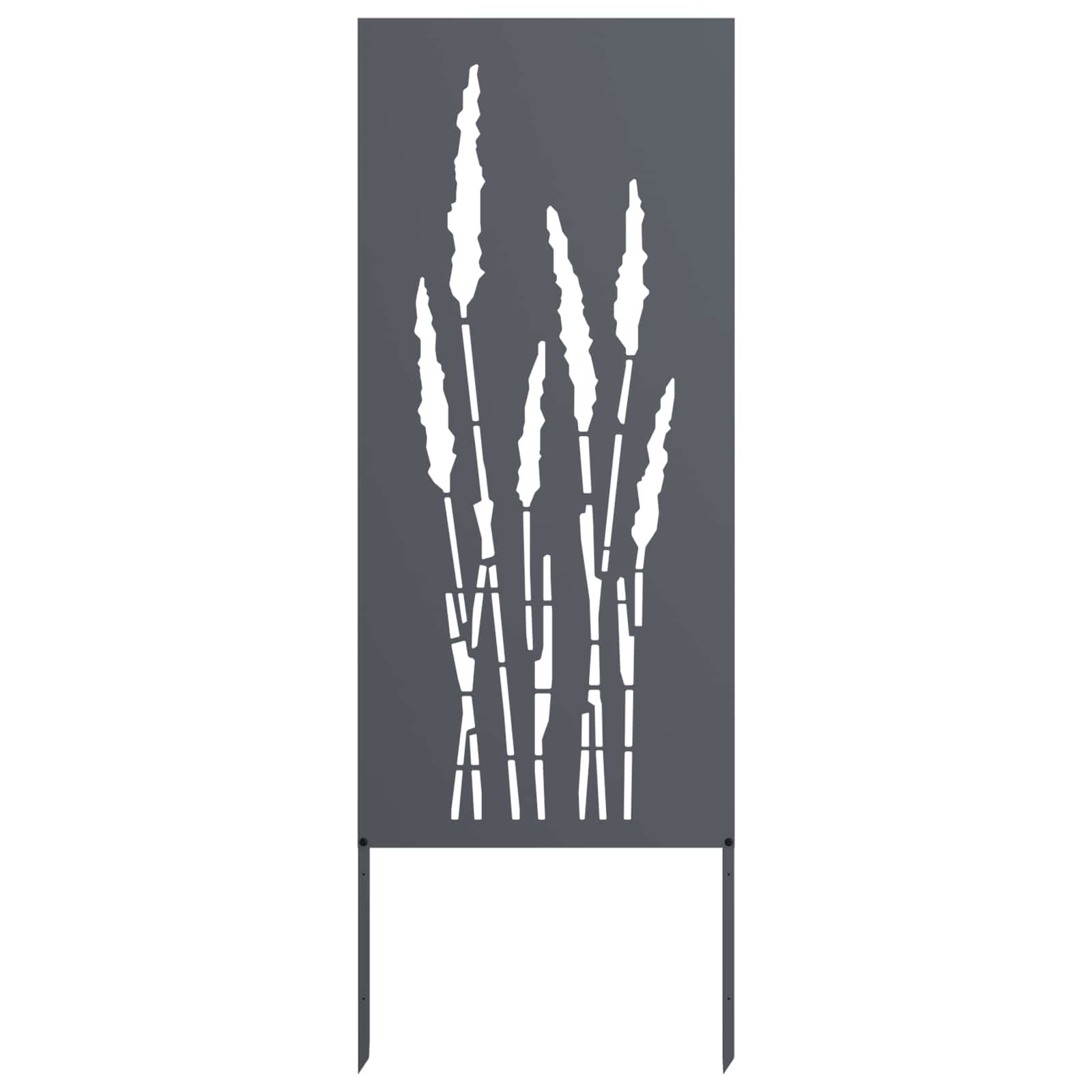 Tuin Privacy Screen Antraciet 50 x 140 cm Koudgewalst staal image 2