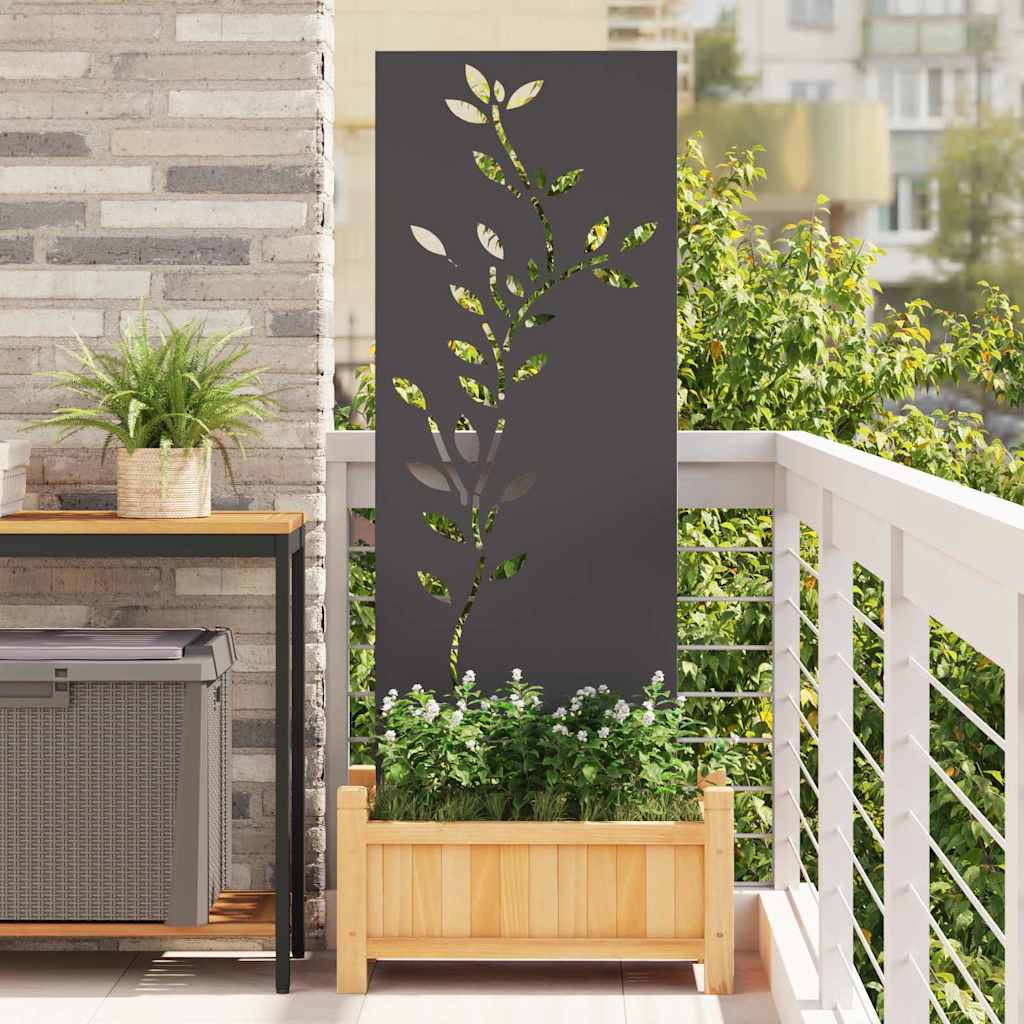 Aia Dekoratiivpaneel Must 50 x 140 cm Külmpruun teras