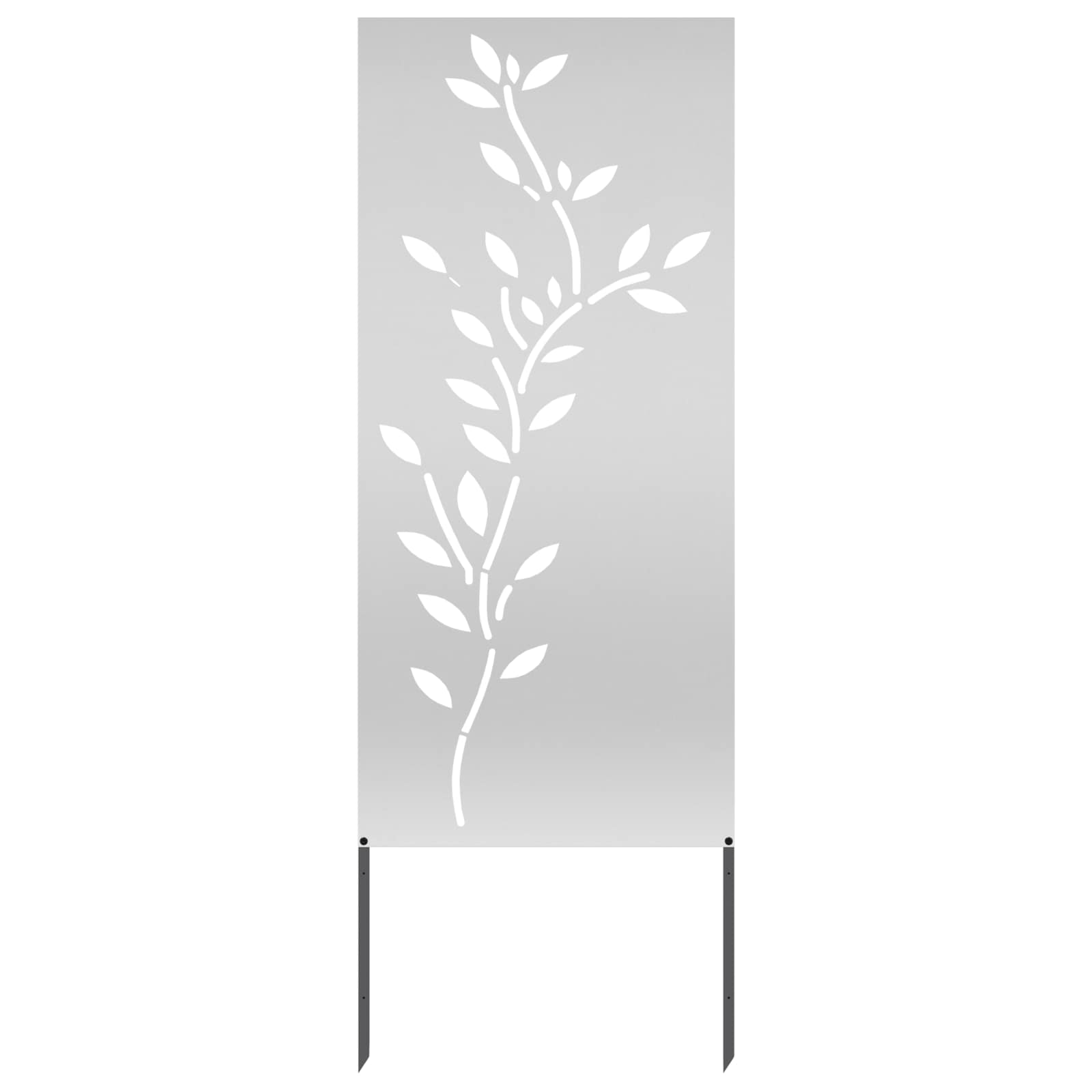 Tuin Privacy Screen Zilver 50 x 140 cm Gegalvaniseerd staal image 2