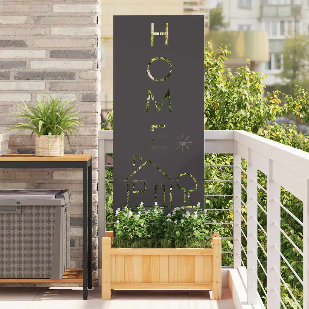 Aia Dekoratiivpaneel Must 50 x 140 cm Külmpruun teras