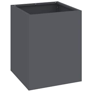 vidaXL Aia istutuspot Antratsiit 32 x 32 x 40 cm K&uuml;lmvalmistatud teras