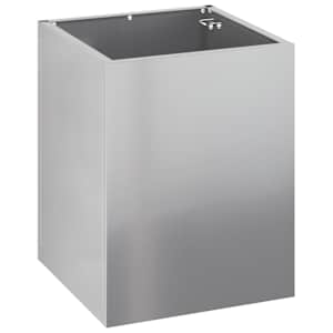 vidaXL Aia istutuspot Tsinkteras 32 x 32 x 40 cm Tsinkteras