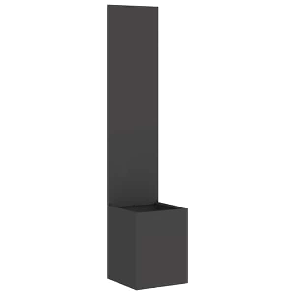 vidaXL Aia privaatsuse kate Must 32 x 32 x 150 cm K&uuml;lmpruun teras