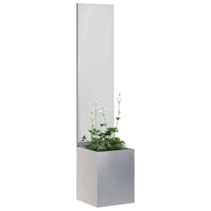 Soukromí na zahradě Řezací Stříbrná 32 x 140 cm Nerezová ocel - obrázek 3