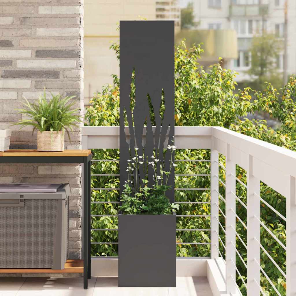 Aia Istutaja Dekoratiivse Paneeliga Must 32 x 140 cm