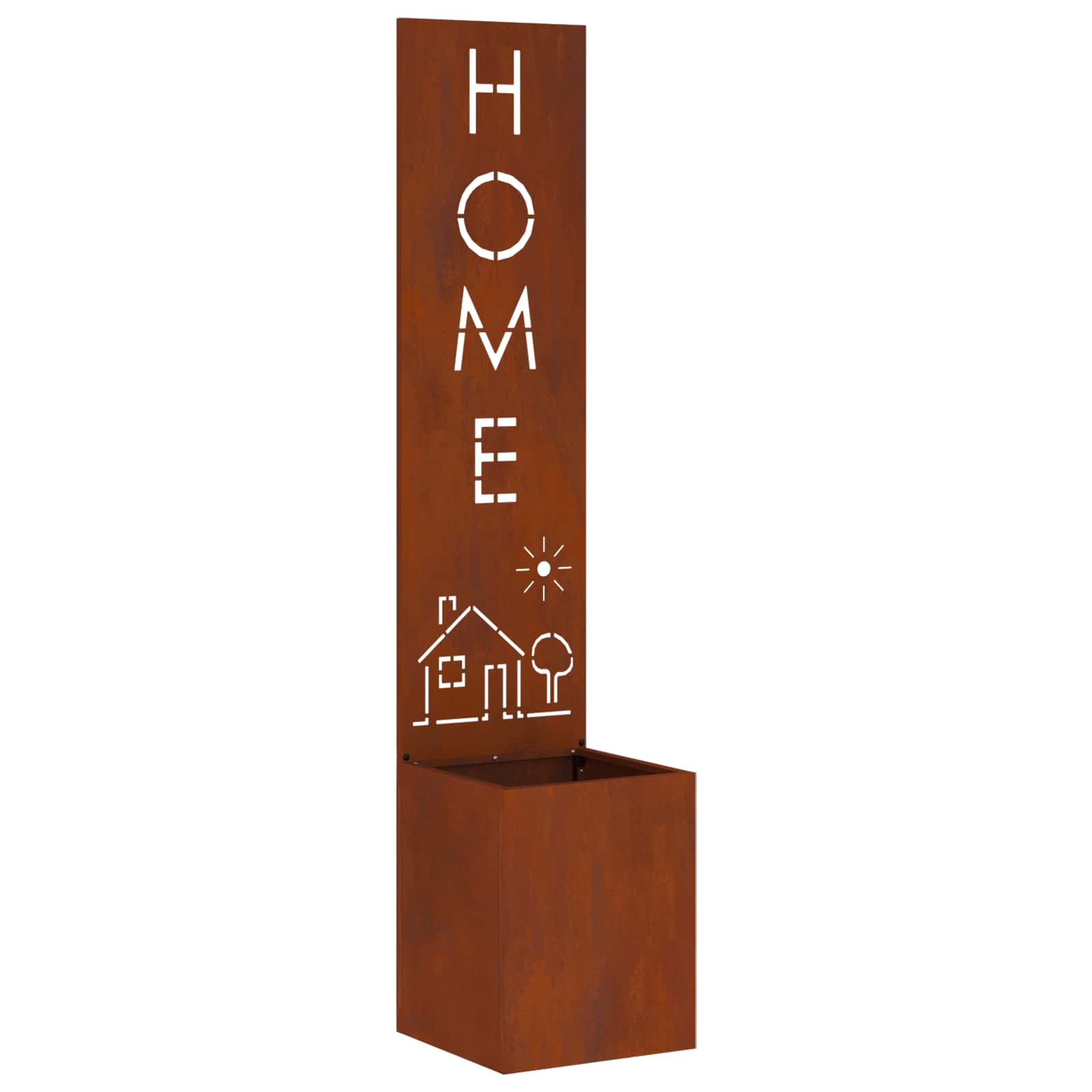 Thumbnail - vidaXL Garten Sichtschutz-Leinwand Rostig 32 x 32 x 150 cm