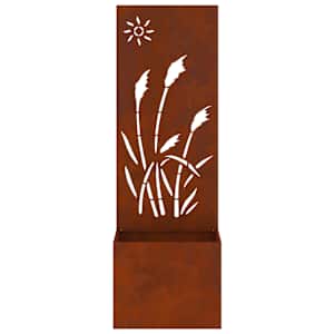 Soukromí na zahradě Rezavá 50 x 150 cm Povětrnostně odolná ocel - obrázek 6