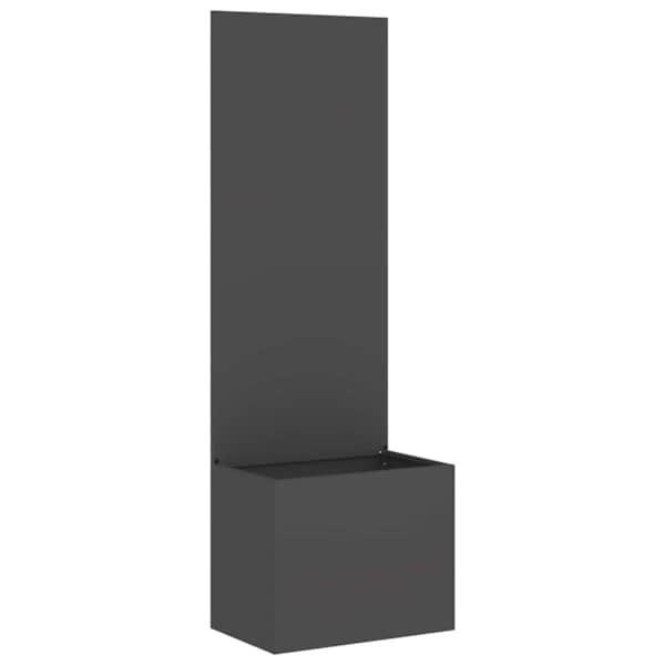 vidaXL Aia privaatsuse kate Must 50 x 32 x 150 cm K&uuml;lmpruun teras