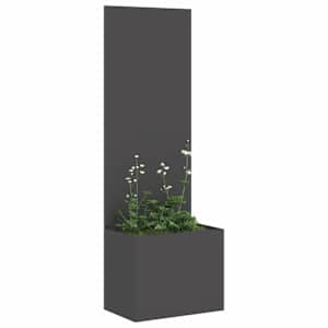 Soukromí na zahradě Černá 50 x 140 cm Studeně válcovaná ocel - obrázek 3