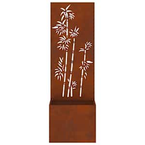 Soukromí na zahradě Rezavá 50 x 140 cm Povětrnostně odolná ocel - obrázek 6