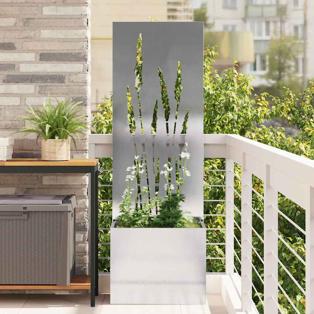 Aia Istutaja Dekoratiivse Paneeliga Hõbe 50 x 140 cm