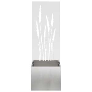 Soukromí na zahradě Řezací Stříbrná 50 x 140 cm Nerezová ocel - obrázek 5