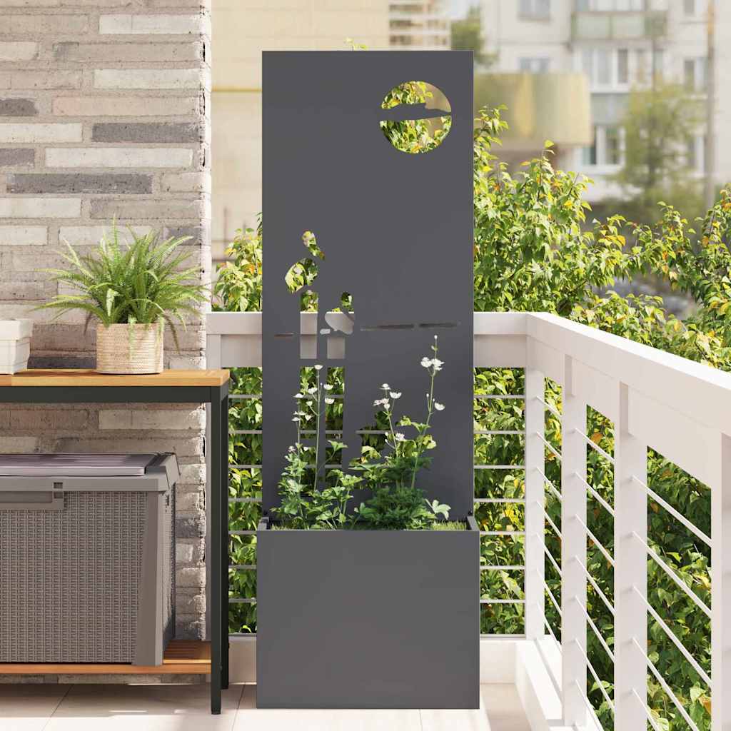Aia Istutaja Dekoratiivse Paneeliga Antratsiit 50 x 140 cm