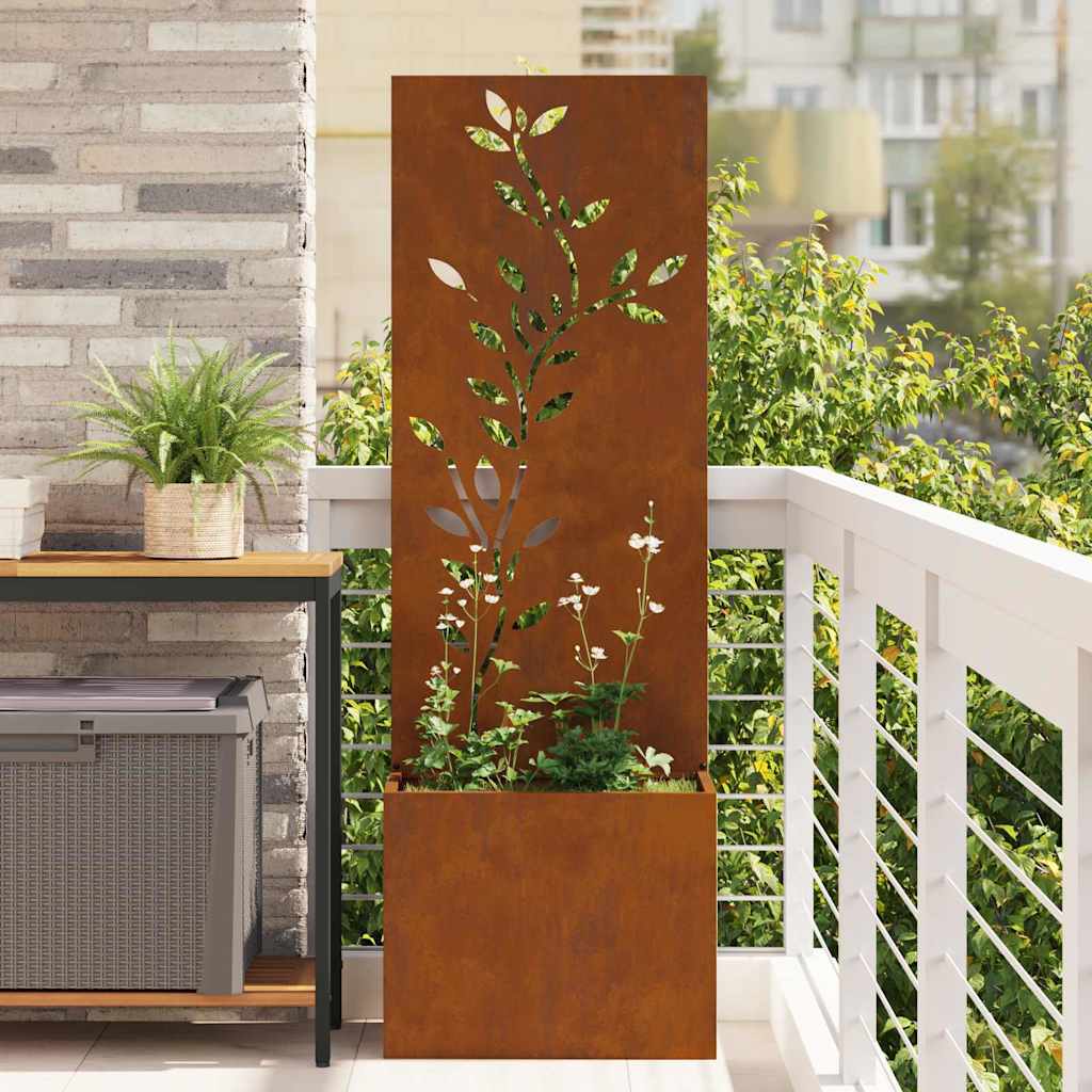 Aia Istutaja Dekoratiivse Paneeliga Rooste 50 x 140 cm