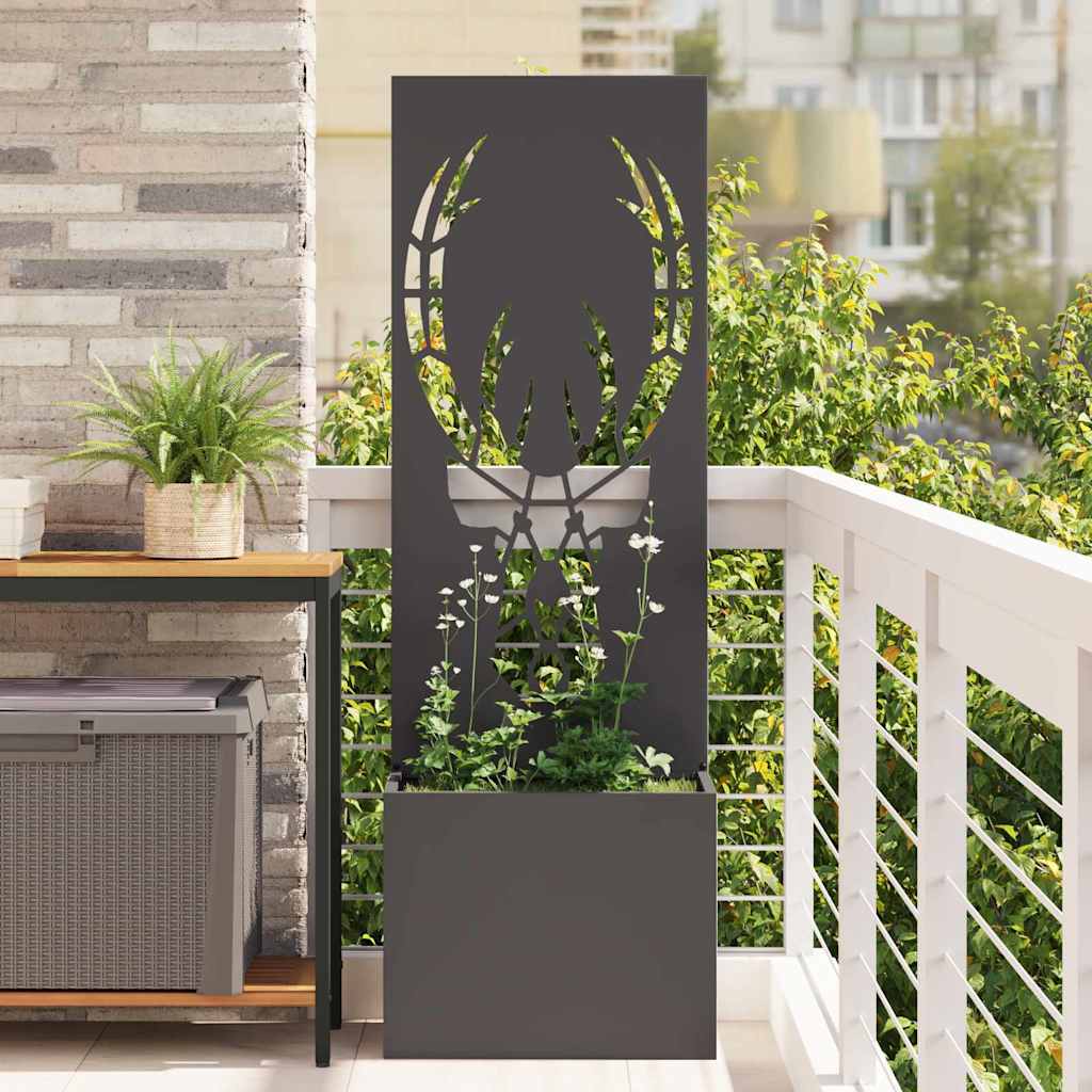 Aia Istutaja Dekoratiivse Paneeliga Must 50 x 140 cm