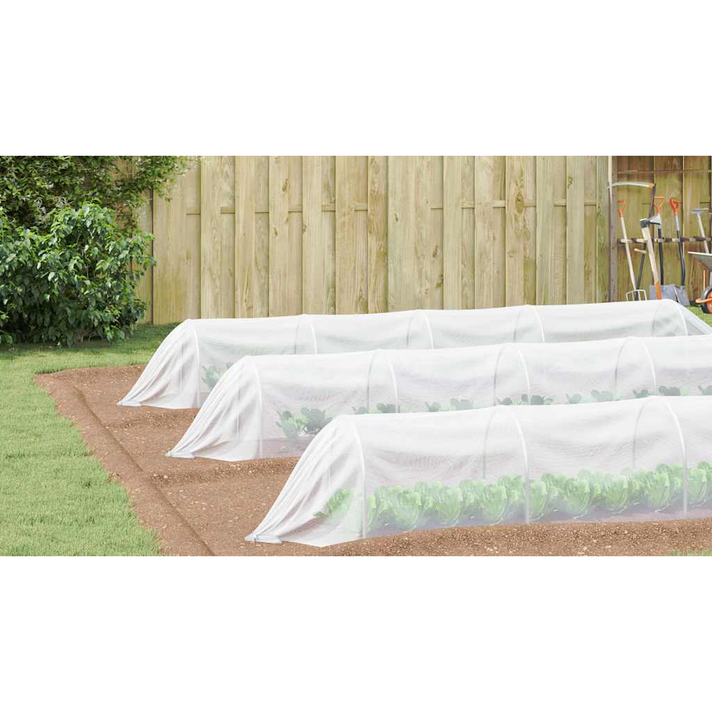 vidaXL Insektennetz Weiß 3 x 25 m Polyethylen – Bild 6