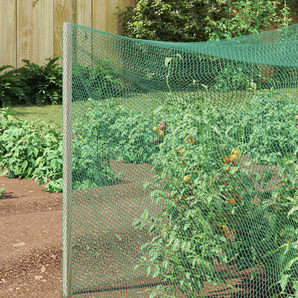 Thumbnail - vidaXL Vogelschutznetz Grün 2 x 5 m HDPE