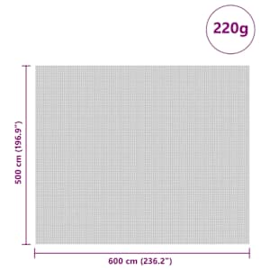 Kryt na silo Zelená 6 x 5 m HDPE - obrázek 7
