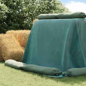 Kryt na silo Zelená 10 x 5 m HDPE - obrázek 1