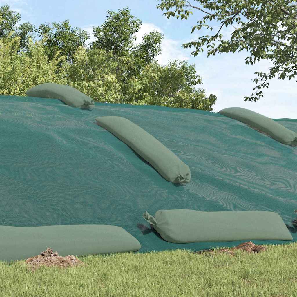 Silótakaró Zöld 12 x 5 m HDPE 