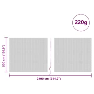 Kryt na silo Zelená 24 x 5 m HDPE - obrázek 7
