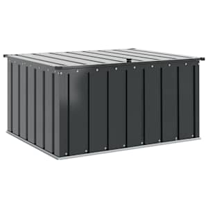 vidaXL Aia Salvestuskast Must 101 x 82 x 50 cm Teras