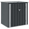 vidaXL Aia Salvestuskast Must 101,5 x 82 x 100 cm Teras