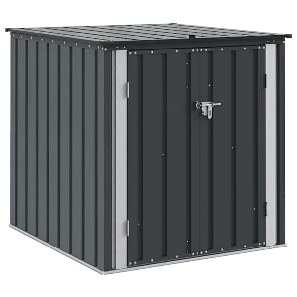 vidaXL Aia Salvestuskast Must 101,5 x 107 x 100 cm Teras