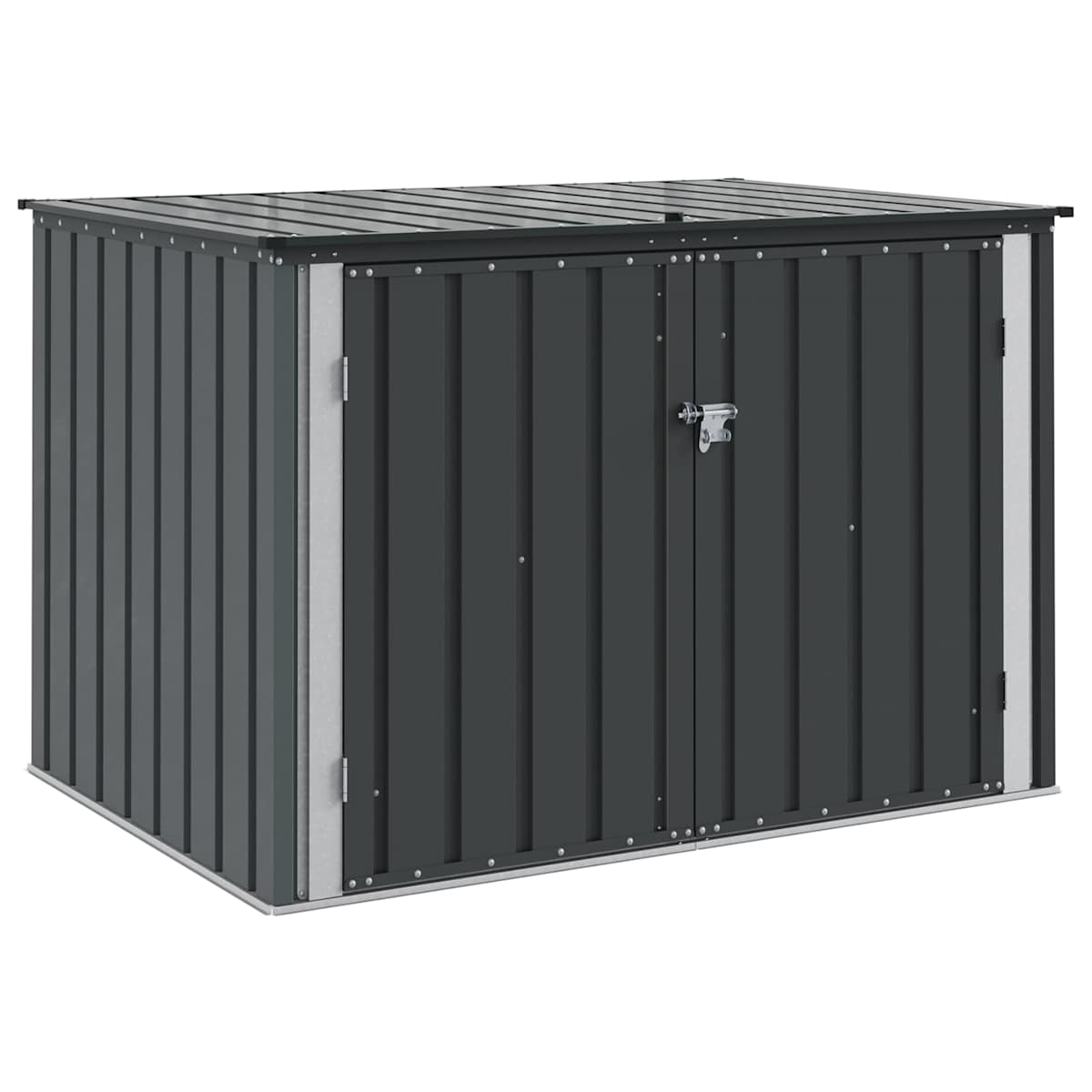 Have Opbevaringskasse Sort Stål - Billede 2