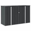 vidaXL Aia Salvestuskast Must 214 x 82 x 132 cm Teras