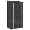 vidaXL Aiakujud Antratsiit 103 x 74 x 200 cm Metall