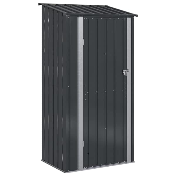 vidaXL Aiakujud Antratsiit 103 x 74 x 200 cm Metall
