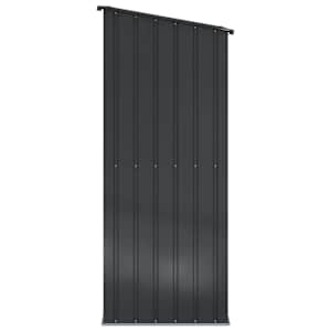 Zahradní kůlny Antracit 103 x 86 x 200 cm Kov - obrázek 7