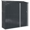 vidaXL Aiakujud Antratsiit 203,5 x 73 x 200 cm Metall