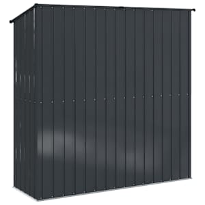 Zahradní kůlny Antracit 203,5 x 73 x 200 cm Kov - obrázek 8