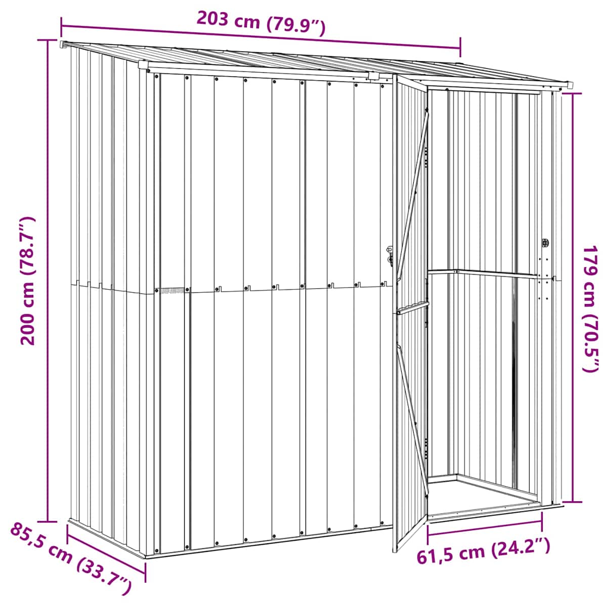 Haveskure Metal - Billede 11