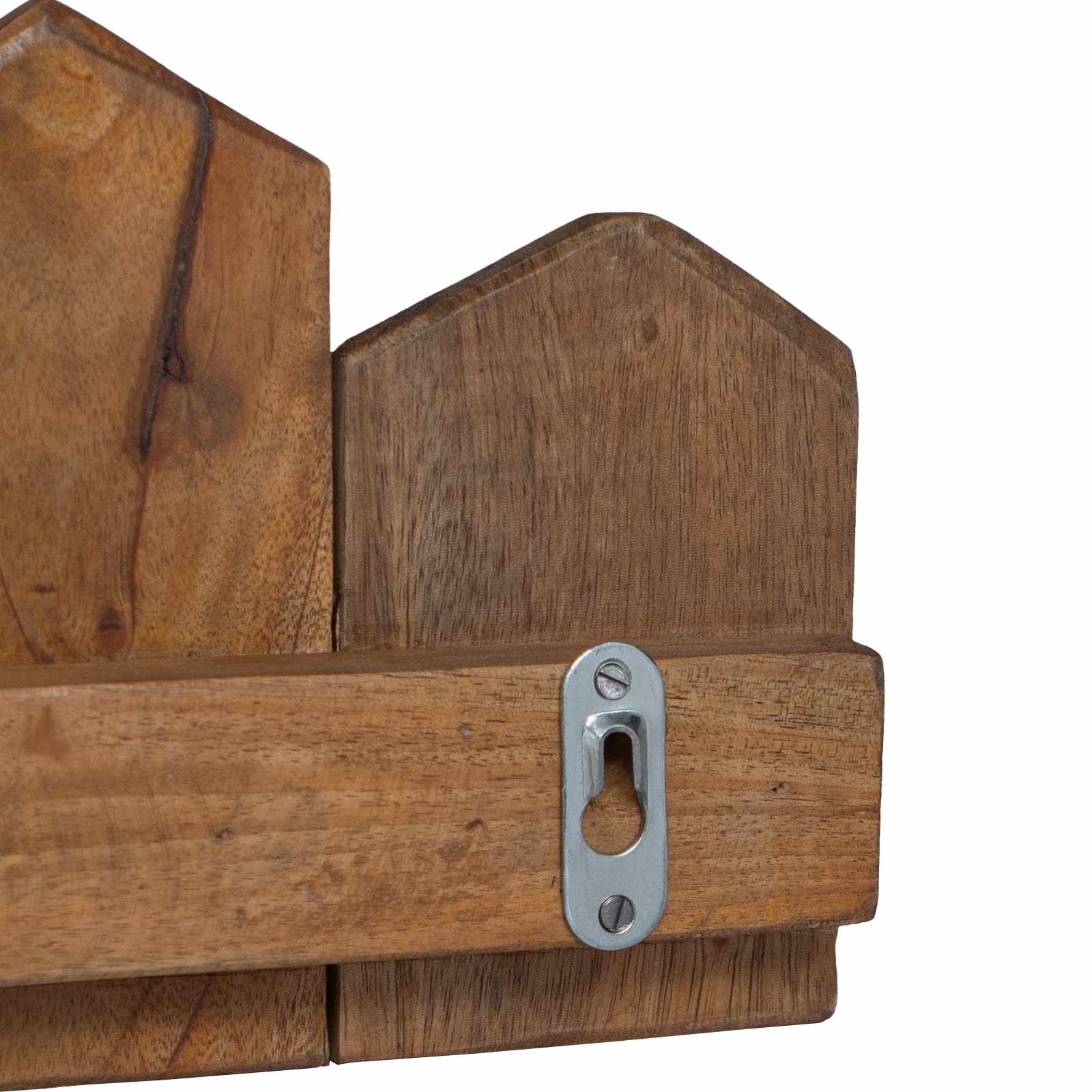 Hanger Bruin 48 x 8 x 15 cm Massief Mahoniehout image 9