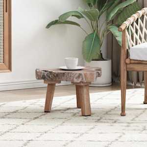 Nočna omarica Rjava 40 x 40 x 25 cm Trdna obnovljena les