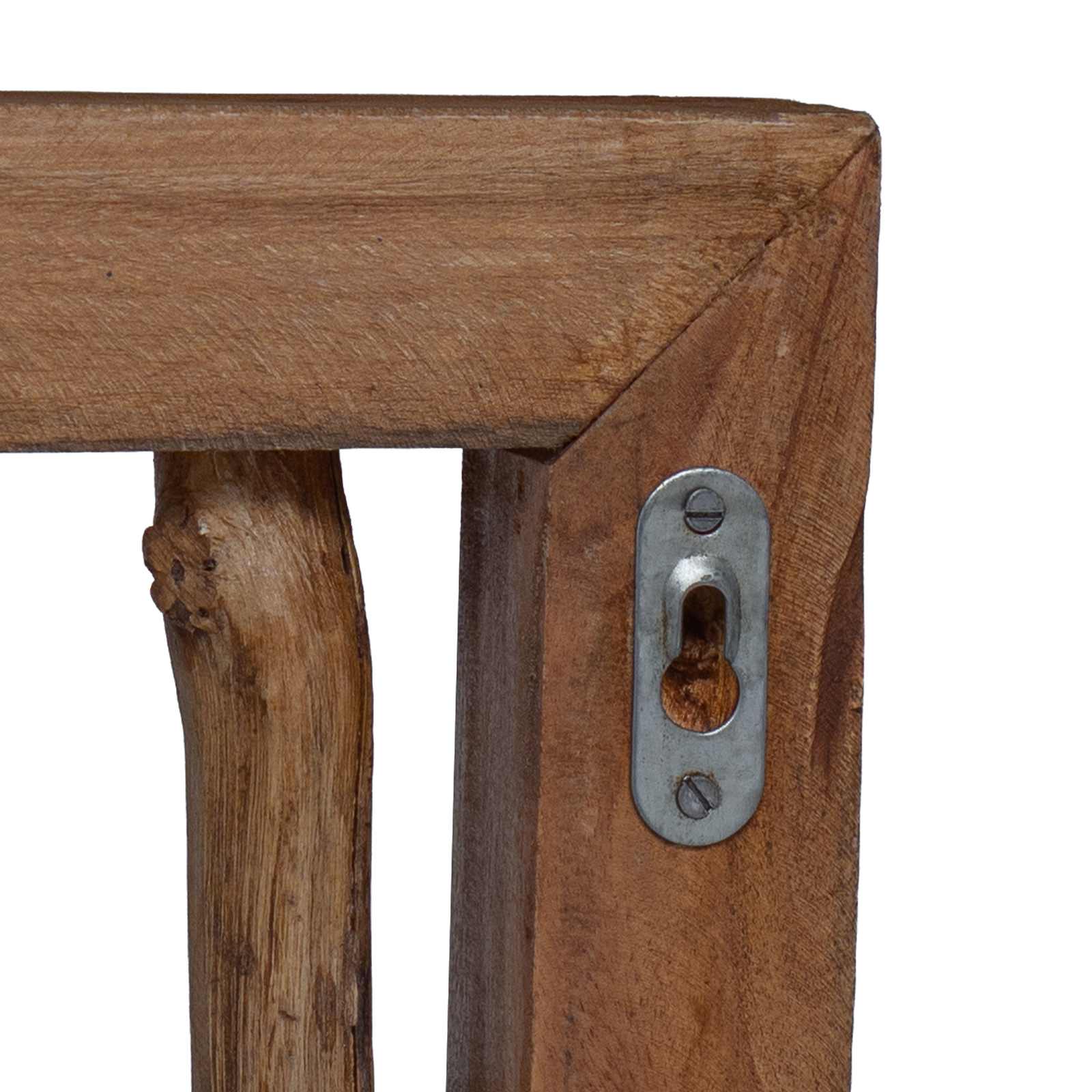 Hanger Bruin 50 x 11 x 25 cm Massief Mahoniehout image 8