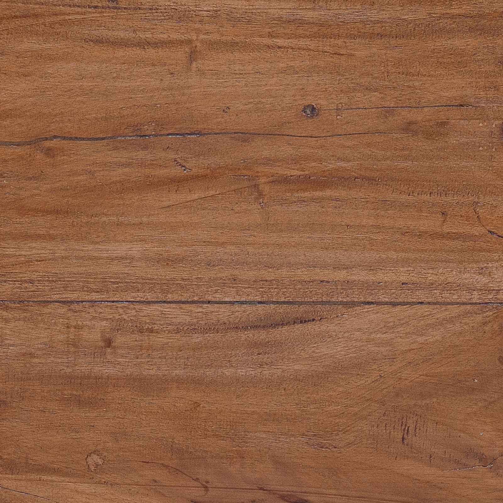 Accenttafel met plank 3 pcs Bruin Massief Mahoniehout image 12