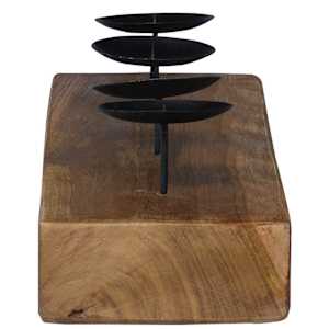 Svícen Přírodní 50 x 15 x 10 cm Masivní teakové dřevo - obrázek 6