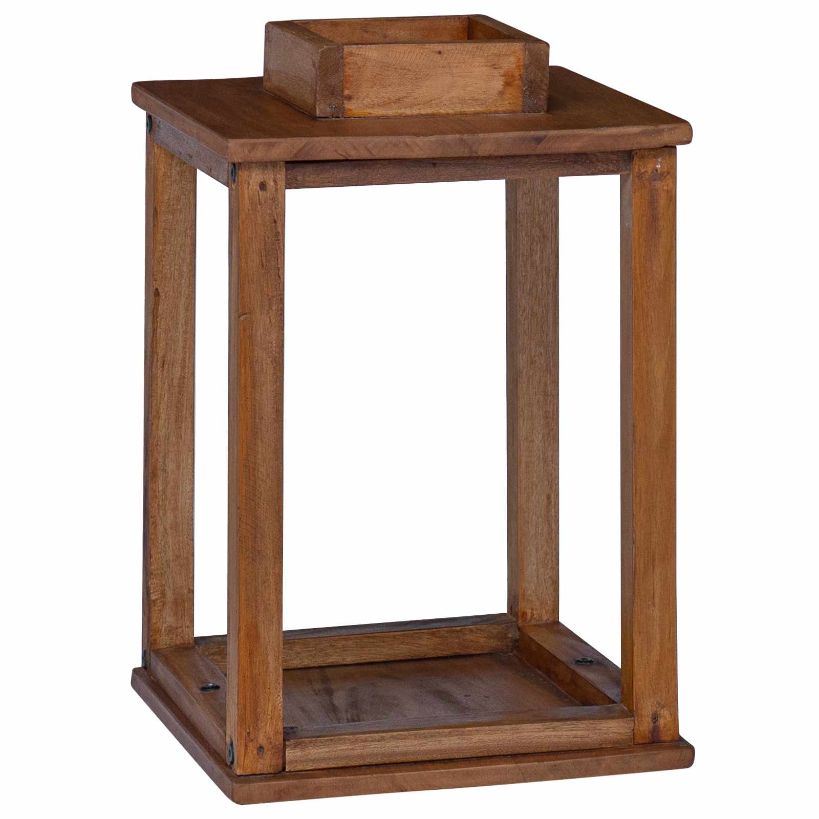 Latern 3 pcs Neutraalne Mahagoni Puit 6 Kõik vajalik sinu aeda ja koju! Latern 3 pcs Neutraalne Mahagoni Puit - Image 6