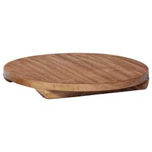 Rostlinná židle 3 ks Přírodní 29 x 29 x 3,5 cm Mahagonové dřevo - obrázek 4