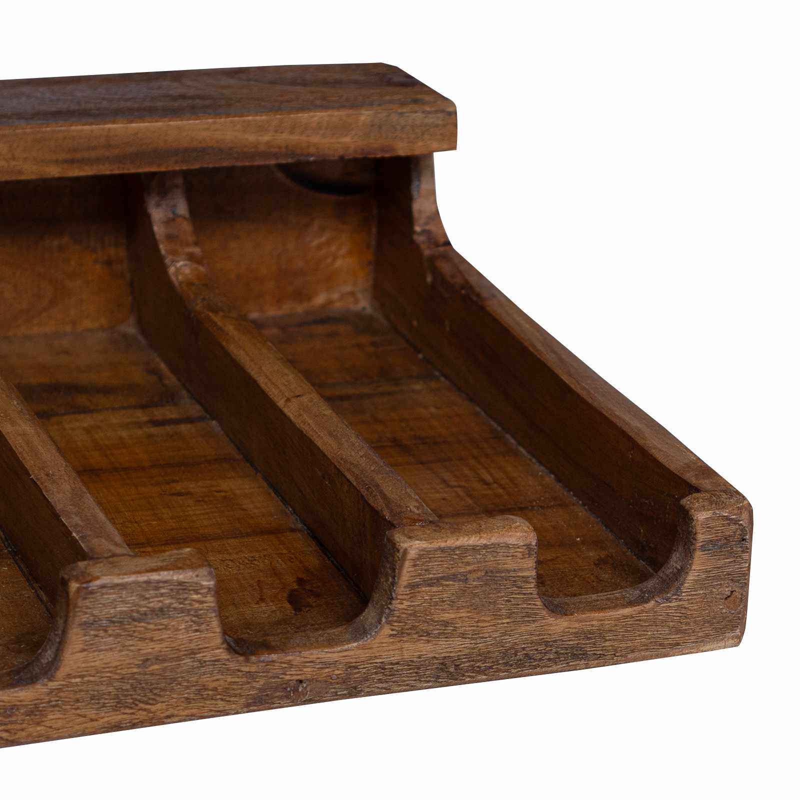 Táska Barna 36 x 30 x 10 cm Tömör Mahagóni Fa