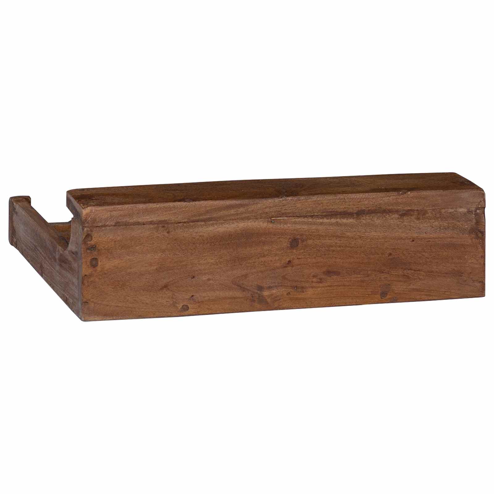 Táska Barna 36 x 30 x 10 cm Tömör Mahagóni Fa